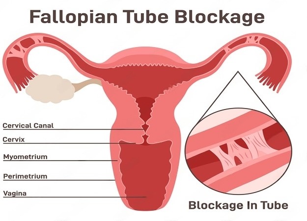 Blocked fallopian tube for female infertility, Santaan